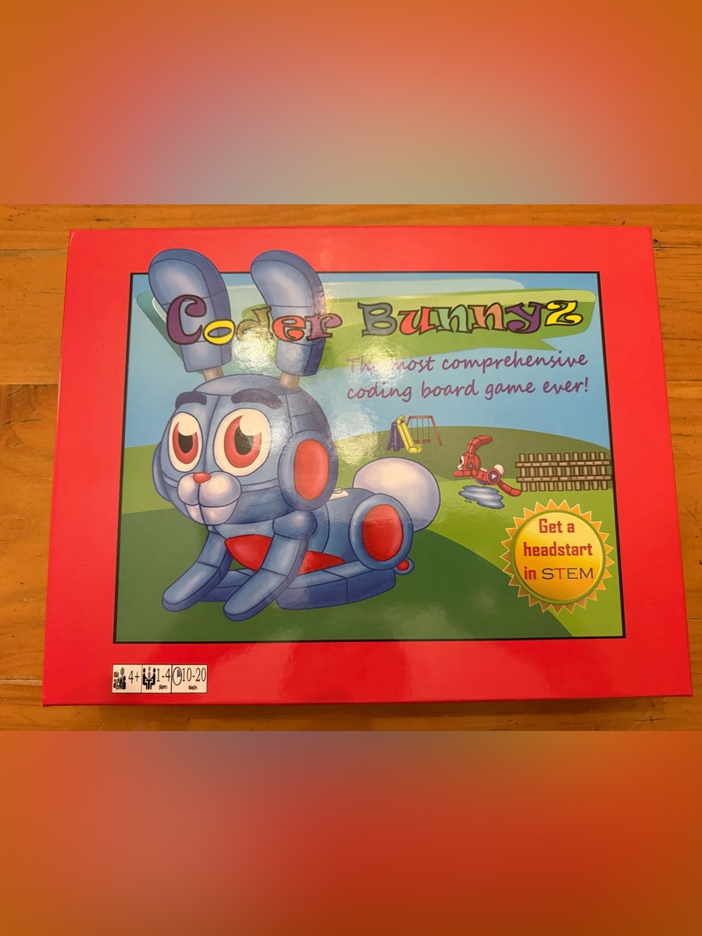 Coder Bunnyz STEM Coding Board Game Complete Open Box All Pieces Included Ages 4